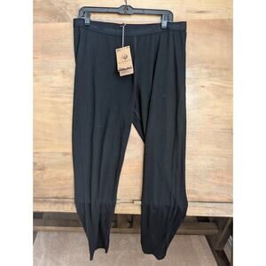 Duckworth Leggings Womens XL Black Maverick Merino Wool Stretch High Waist NWT